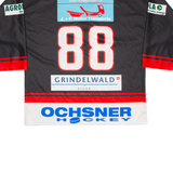 Mutze Bugler Sports Team Mens Jersey Black USA XL