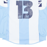 Legea Mens Football Shirt Jersey Blue Long Sleeve M