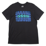 ADIDAS Mens T-Shirt Black M