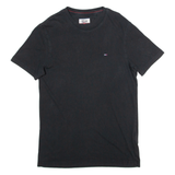 TOMMY HILFIGER Mens T-Shirt Black S
