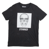 CLOCKHOUSE Regular Fit Skull Print Mens T-Shirt Black L