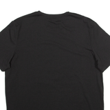 Skull Print Mens T-Shirt Black L