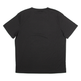 Skull Print Mens T-Shirt Black L