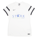 NIKE Mens T-Shirt White V-Neck M