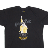 HARD ROCK CAFE Mens T-Shirt Black M