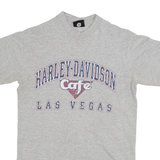 HARLEY DAVIDSON Womens T-Shirt Grey USA XXS
