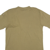 Mens T-Shirt Brown L