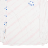 VANS Premium Womens T-Shirt Pink Long Sleeve 90s M