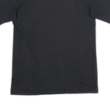 Tiger Print Womens T-Shirt Black XL