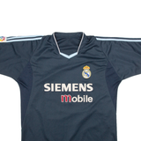 FC 03/04 Real Madrid Football Shirt Mens T-Shirt Blue M