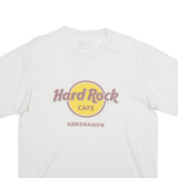 HARD ROCK CAFE Kobenhavn Womens T-Shirt White L