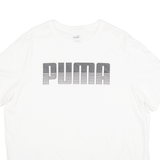 PUMA Mens T-Shirt White XL