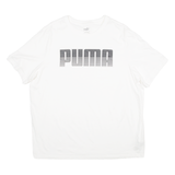 PUMA Mens T-Shirt White XL