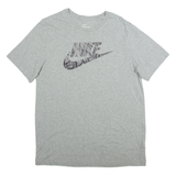 NIKE Mens T-Shirt Grey L