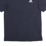 ADIDAS Mens T-Shirt Blue S
