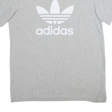 ADIDAS Mens T-Shirt Grey M