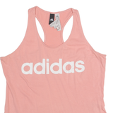ADIDAS Womens Vest Pink Sleeveless M