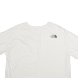 THE NORTH FACE Cropped Womens T-Shirt Cream L