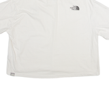 THE NORTH FACE Cropped Womens T-Shirt Cream L