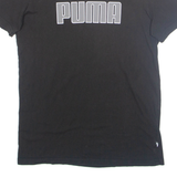 PUMA Mens T-Shirt Black S