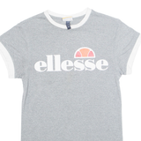 ELLESSE Womens T-Shirt Grey S