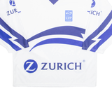 ZURICH Ice Hockey Mens T-Shirt White V-Neck S