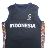 Fiba World Cup Mens Vest Black Sleeveless V-Neck L