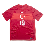 NIKE Turkiyem Mens Football Shirt T-Shirt Red M