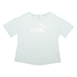 PUMA Womens T-Shirt Blue UK 10