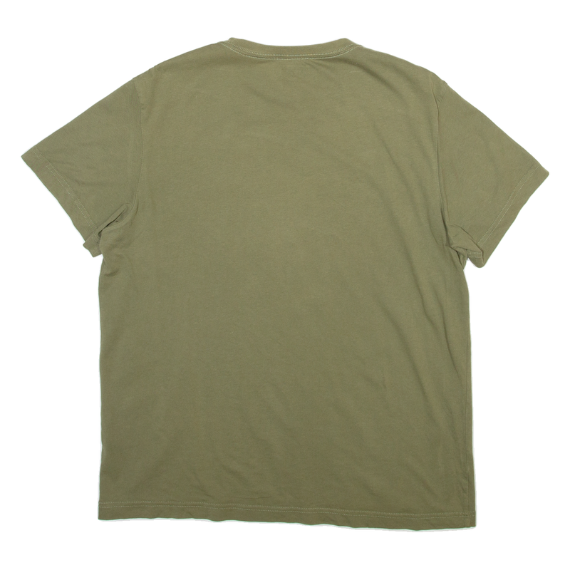 CALVIN KLEIN JEANS Mens T-Shirt Green M