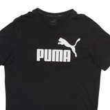 PUMA Mens T-Shirt Black L