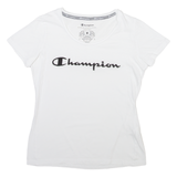 CHAMPION Womens T-Shirt White M