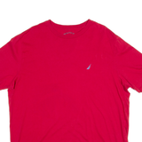 NAUTICA Mens T-Shirt Red XL