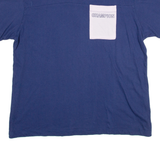 CHAMPION Mens T-Shirt Blue L