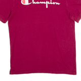 CHAMPION Mens T-Shirt Red M
