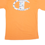 CHAMPION Mens T-Shirt Orange M