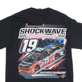 GILDAN Shockwave Motorsports Derek Krabs Mens T-Shirt Black M