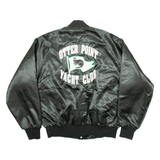 SPORTSMASTER Otter Point Yacht Club Mens Shell Jacket Black  Nylon L