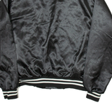 SOFT JACKETS US Navy Mens Bomber Jacket Black  Nylon L