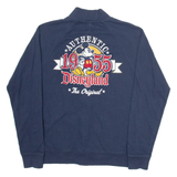 DISNEY Mens Fleece Jacket Blue  M