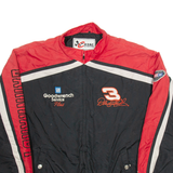 CHASE AUTHENTICS EARNHARDT Nascar Mens Jacket Black  Nylon USA L