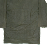 PHARHANI Mens Chore Jacket Green Leather XL