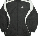 ADIDAS Mens Shell Jacket Black  Hooded S