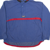 CHAPS RALPH LAUREN Mens Track Jacket Blue  Hooded XL