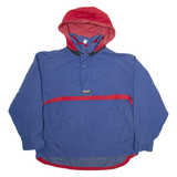 CHAPS RALPH LAUREN Mens Track Jacket Blue  Hooded XL