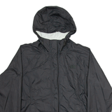 THE NORTH FACE Womens Rain Coat Black  Hooded L