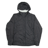 THE NORTH FACE Womens Rain Coat Black  Hooded L