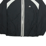 ADIDAS Mens Track Jacket Black  L