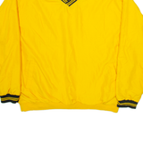 REEBOK Mens Pullover Jacket Yellow  2XL
