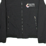 TOMMY HILFIGER American Painting & Maintenance Inc Mens Workwear Jacket Black  M